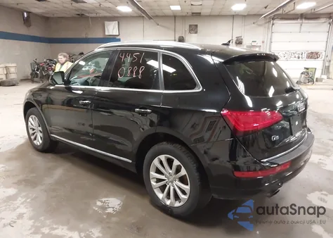 2015 Audi Q5 2.0T Premium from USA, damaged, VIN WA1CFAFP1FA042728